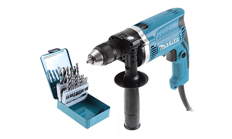 MAKITA HP1631K (X2) - with drill set