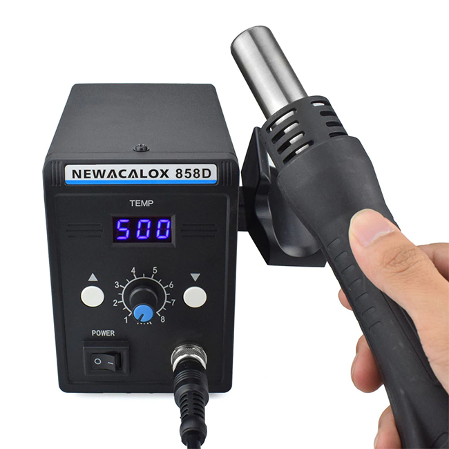 Newacalox New858D - com um conjunto completo de dispositivos necessários