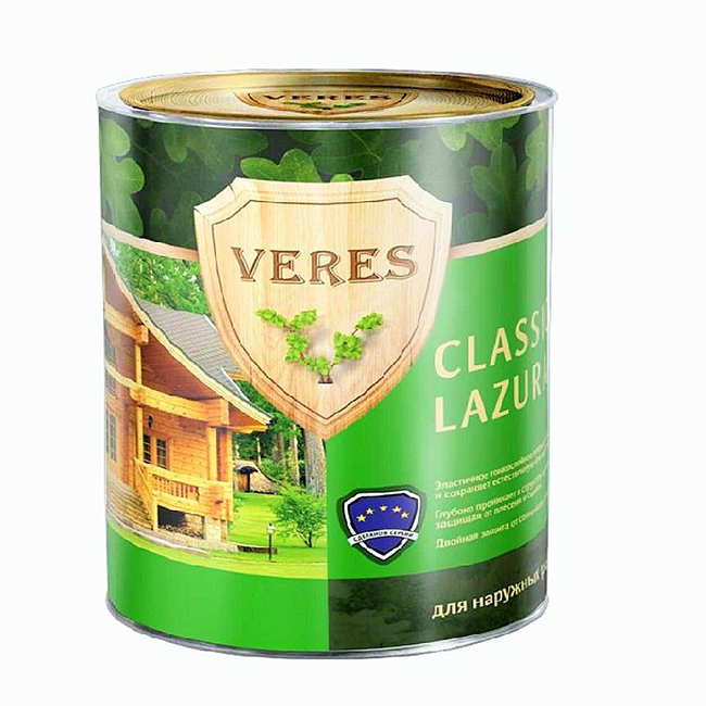 Veres Classic Lazura No. 1 incolor - para um banho