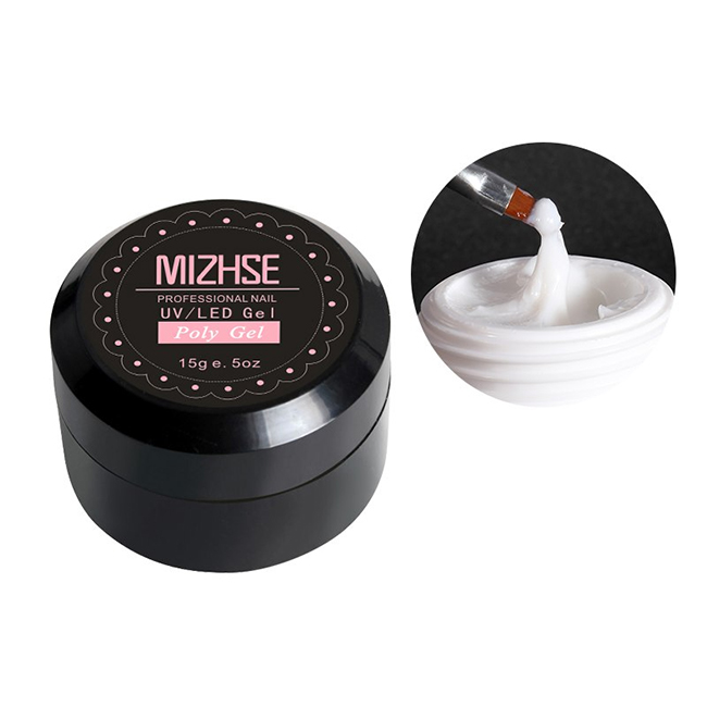 MIZHSE UV Poly Gel - self-leveling acrylate