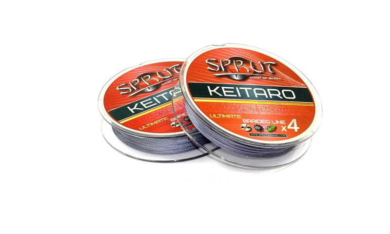 Keitaro Ultimate Braided Line x4 140m 0,14mm Space Gray - very slippery