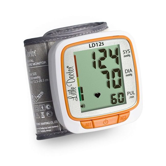 Little Doctor LD12S - universal blood pressure monitor with increased cuff size