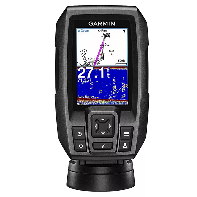 Garmin Striker 4 - uma versão do orçamento do ecobatímetro