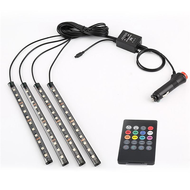 Isincer RGB AND Voice Cintrol Car Light strip - for better tuning