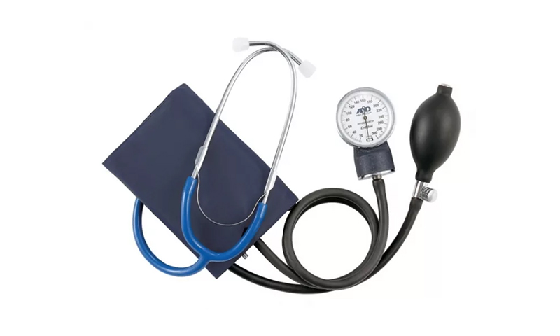 A & D UA-100 - blood pressure monitor with integrated stethoscope