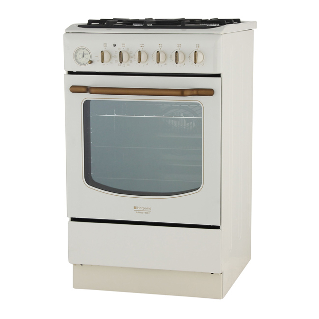 Hotpoint-Ariston HT5GM4AF - fogão potente e funcional