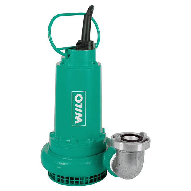 Wilo EMU KS 8 ES - a powerful submersible pump for pumping fecal waste