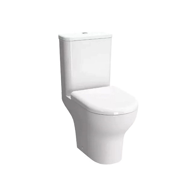 Vitra Zentrum 9824B003-7207 - um banheiro sem aro com um divisor removível