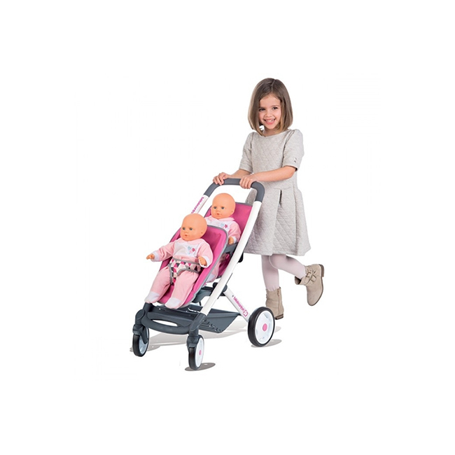 Smoby 253297 - stroller for twins