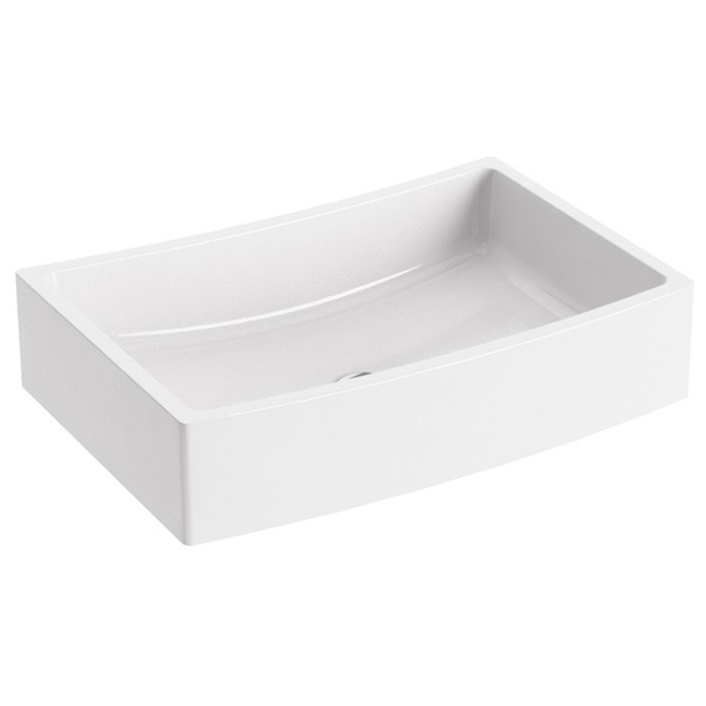 RAVAK Formy 02 600 - rectangular surface washbasin