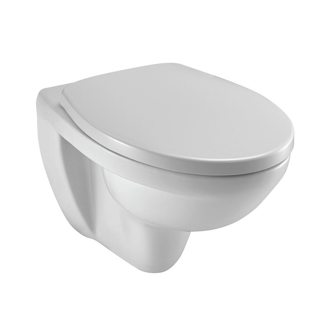 Jacob Delafon Patio E4187-00 - a suspended toilet with simple care