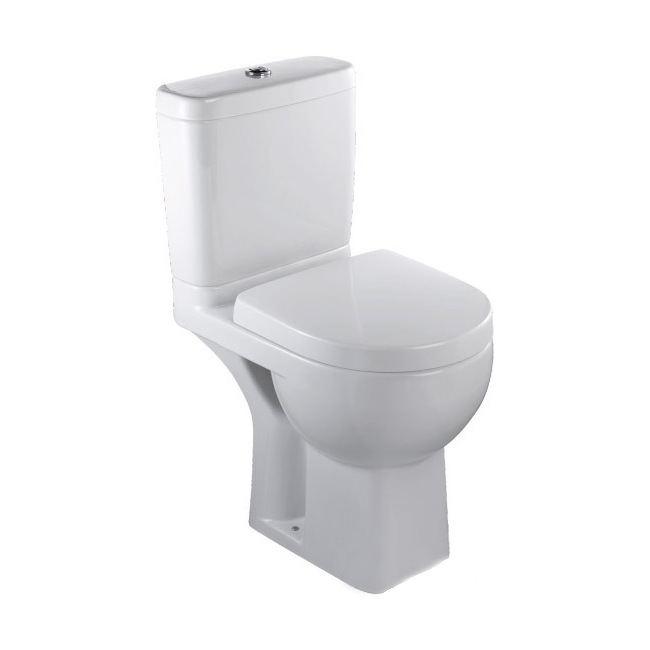 Jacob Delafon Odeon Up 18557K - angular floor toilet (France) with a combined cistern