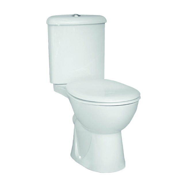 VitrA Arkitekt 9754B003-7201 - angular floor toilet (Turkey) with a combined cistern