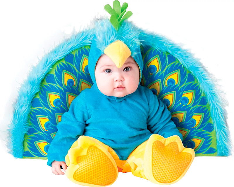 PURECOSTUMES Precious Peacock Infant