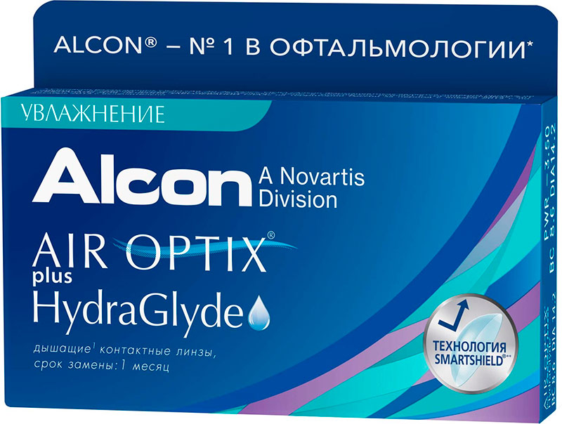 ALCON Air Optix plus HydraGlyde