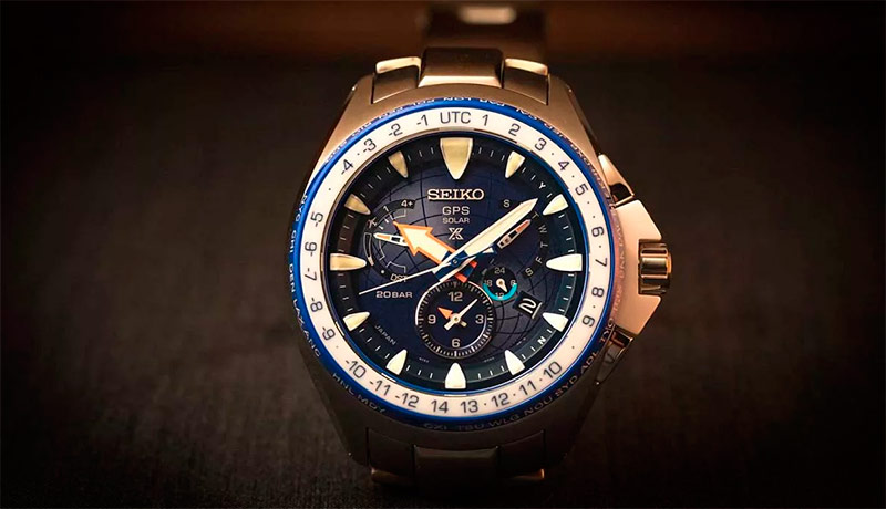 SEIKO Prospex GPS Solar Dual Time