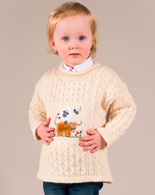 BLARNEY WOOLEN MILLS Kids Aran