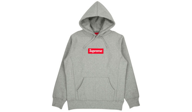 SUPREME Gray with Red