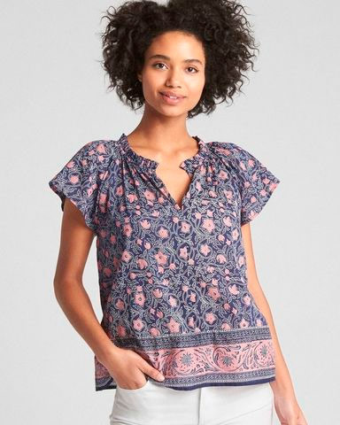 GAP Mão Impresso Blusa