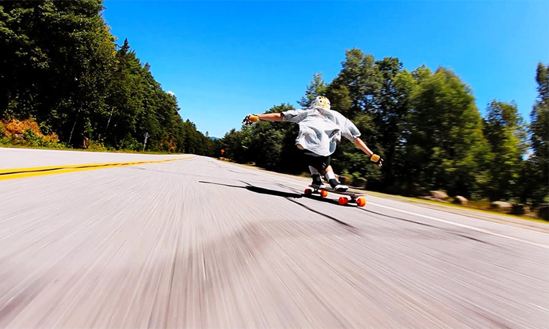 Opções de seleção de longboard