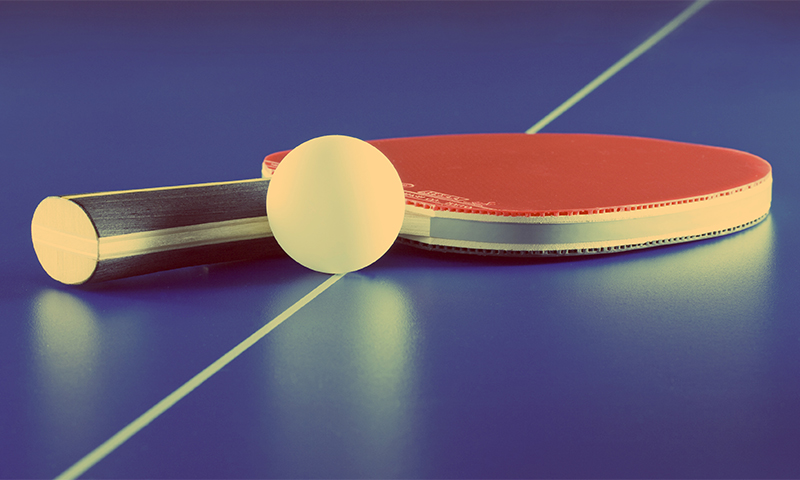 How much is a racket for table tennis