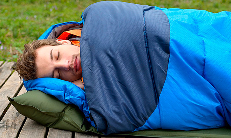 Sleeping bag selection options