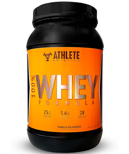 100 Genética de Atleta de Fórmula Whey