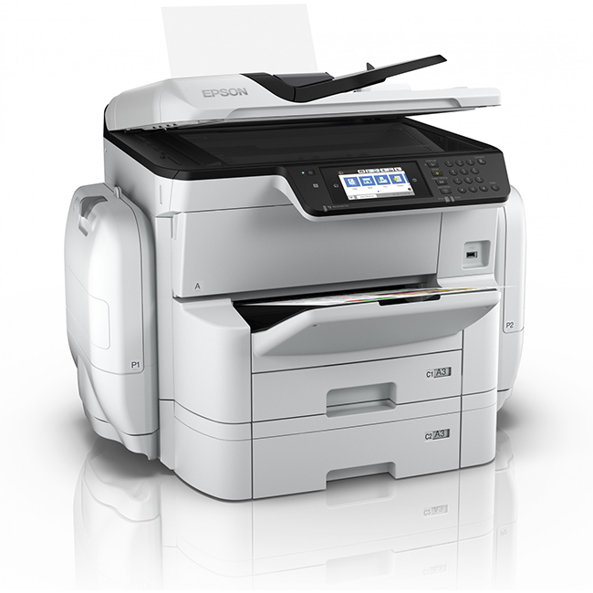 WorkForce Pro WF-C869RDTWF - handy MFP with fax for large offices