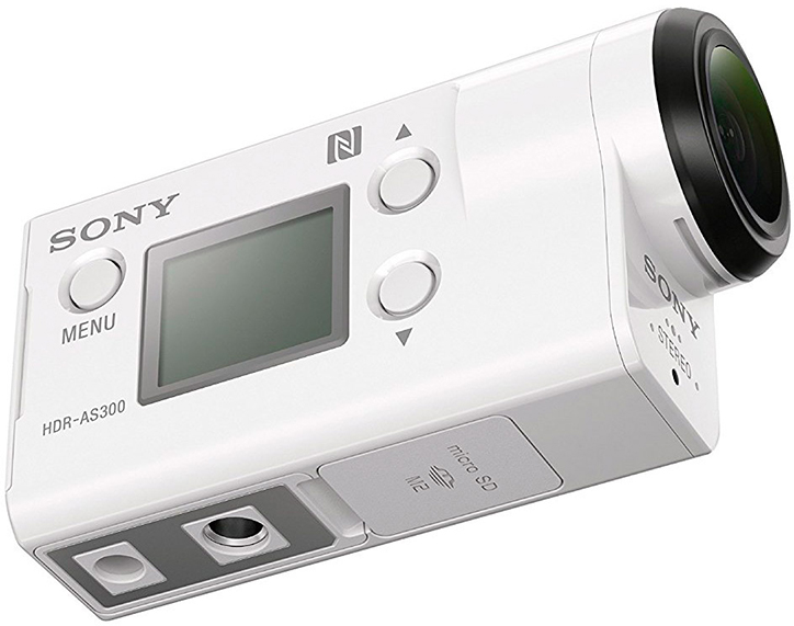 Sony HDR-AS300 with optical stabilization