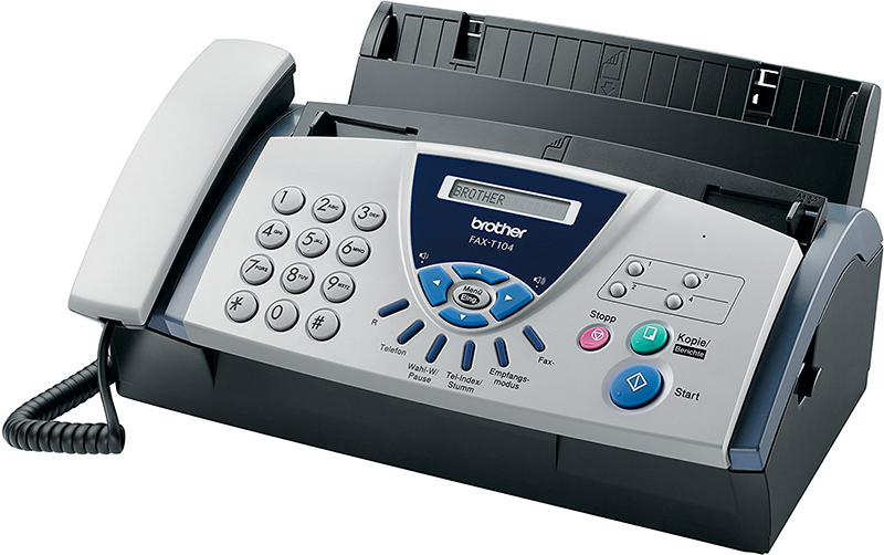 Brother FAX-T104 - copiadora de fax para pequenos escritórios