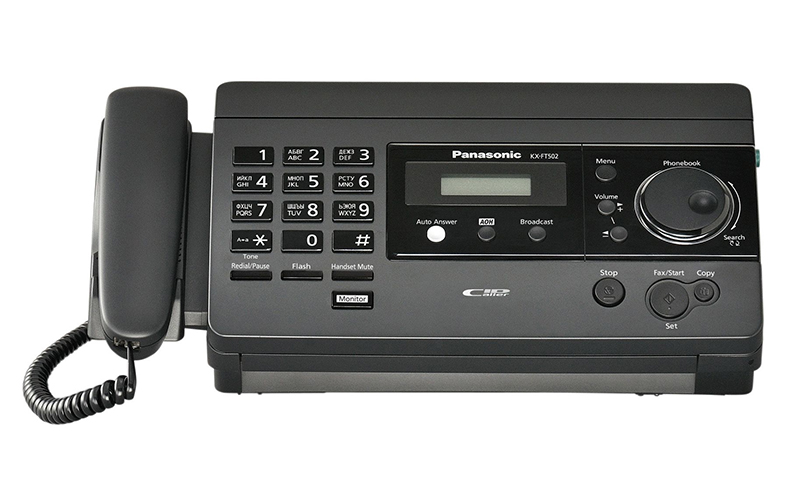 Panasonic KX-FT504 - um dispositivo com impressão em papel térmico