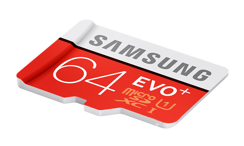 SAMSUNG Evo Plus microSDXC 64Gb - with new technology