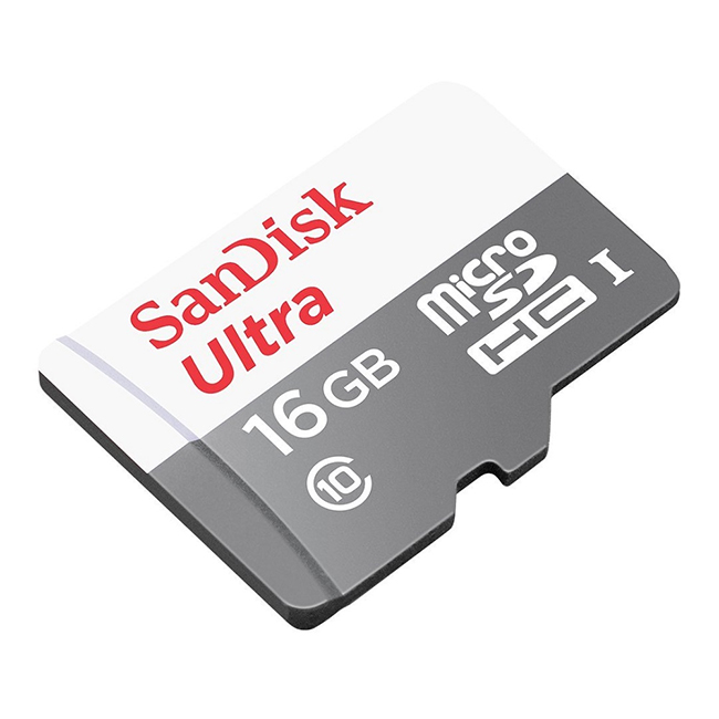 SANDISK Ultra microSDHC 16Gb Class 10 - with a separate application in Google