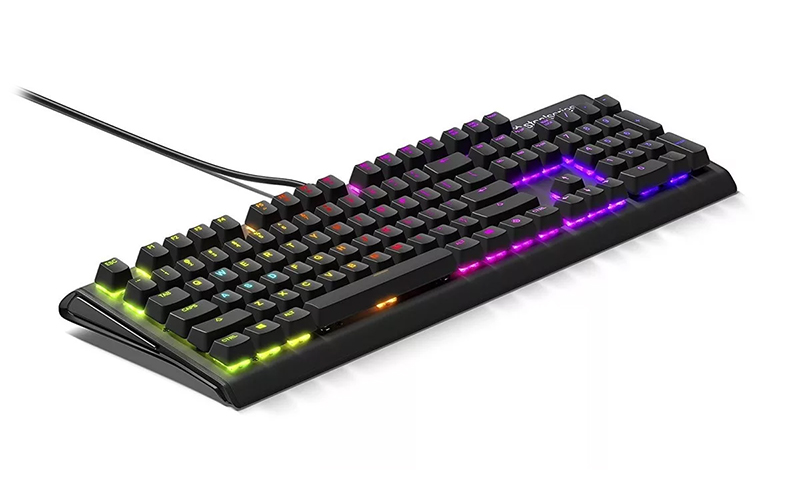 SteelSeries Apex M750 - um teclado versátil com uma luz de fundo muito bonita