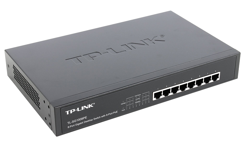 TP-LINK TL-SG1008PE - for 7 video cameras