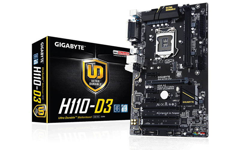 GIGABYTE GA-H110-D3 - the best value for money