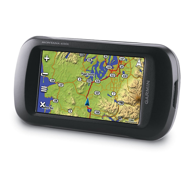 Garmin Montana 650T with large display