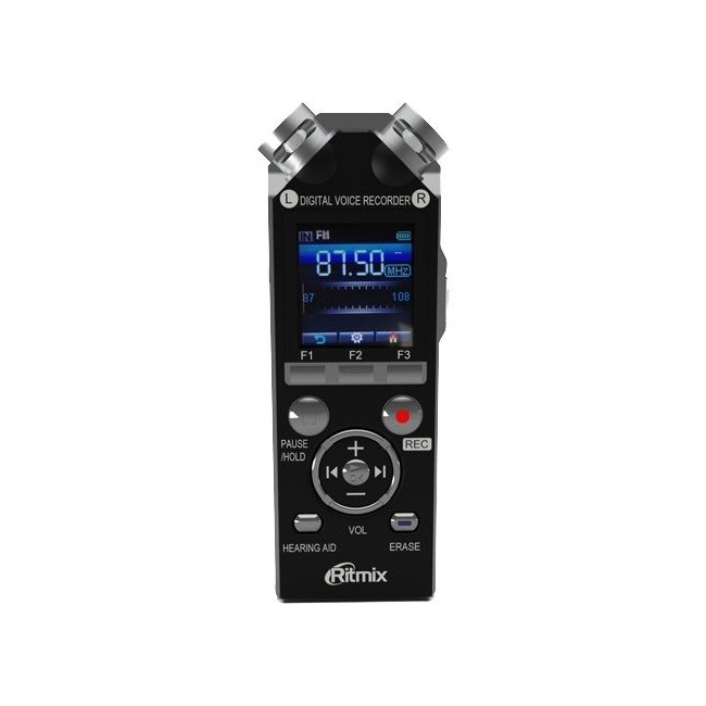 Ritmix RR-989 - ativado por voz e indicador de luz de gravação