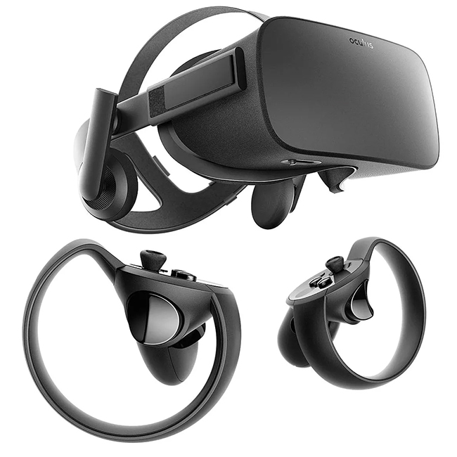 Oculus Rift CV1 + Touch - com manipuladores funcionais