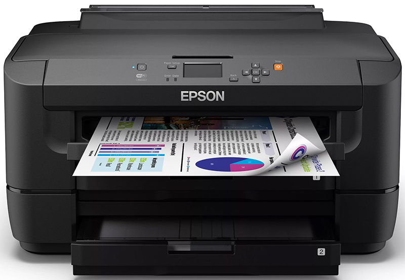 Epson WorkForce WF-7110DTW - широкоформатен цветен принтер