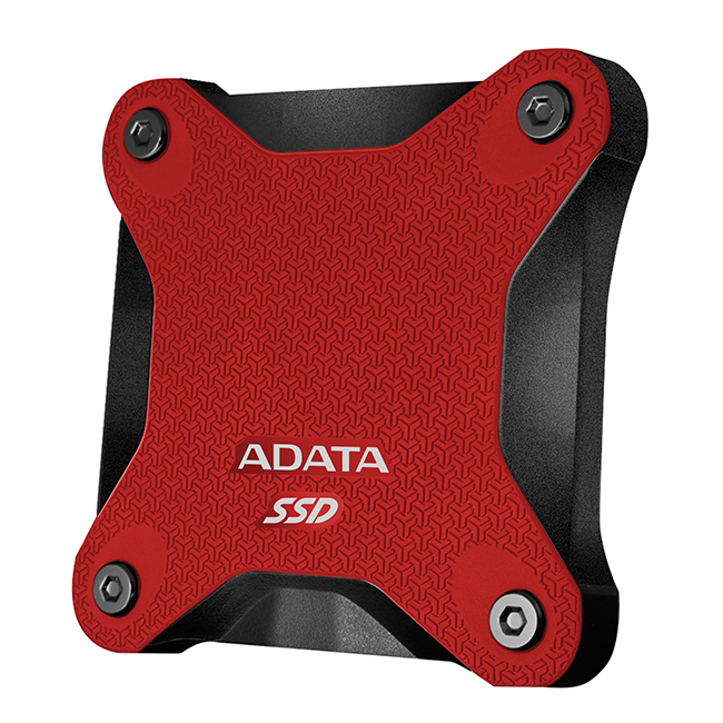 Adata SD600 - fast external SSD in a secure case