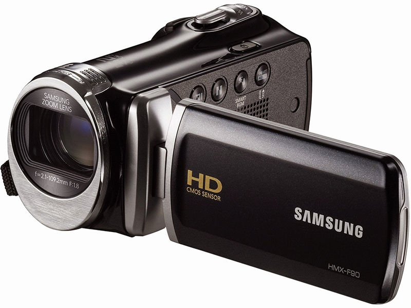 Samsung HMX-F90 - Melhor Compatibilidade do YouTube