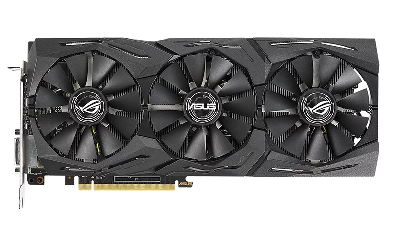 ASUS ROG Strix GTX 1070 Ti - silent and powerful graphics card