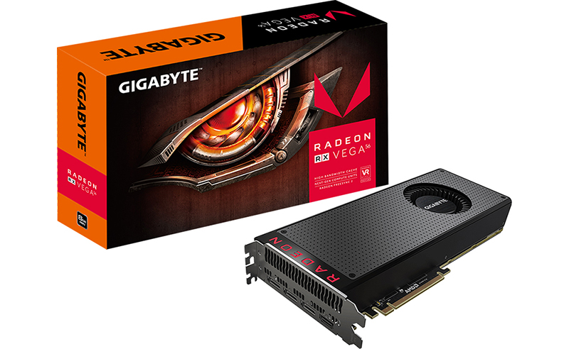 GIGABYTE Radeon RX Vega 56 - um acelerador produtivo da AMD