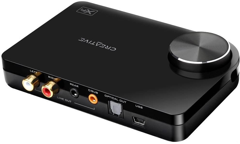 CREATIVE X-Fi Sound Blaster Surround 5.1 Pro - spatial five-channel sound