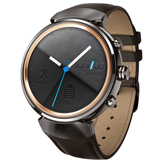 Asus ZenWatch 3 - cores vibrantes da tela e uma grande variedade de mostradores