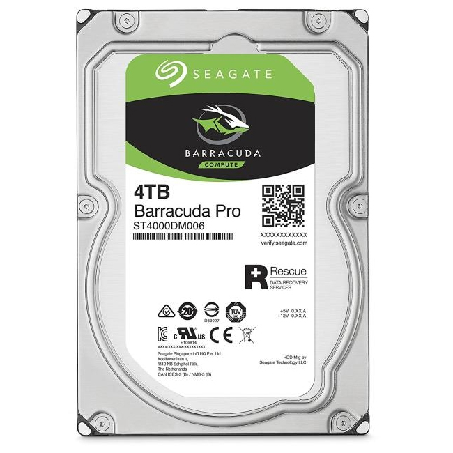 Seagate BarraCuda Pro (ST4000DM006) - capacious and fast