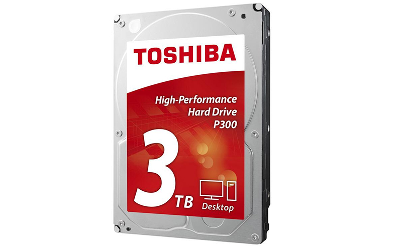 Toshiba P300 3 TB (HDWD130EZSTA) - uma versão do orçamento da unidade de alta velocidade