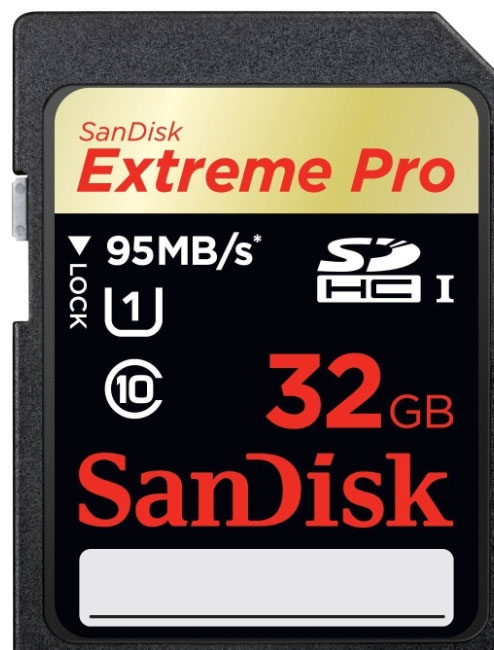 SanDisk Extreme Pro SDHC Classe 1 UHS 95MB