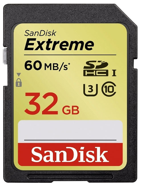 SanDisk Extreme SDHC Classe UHS 60MB